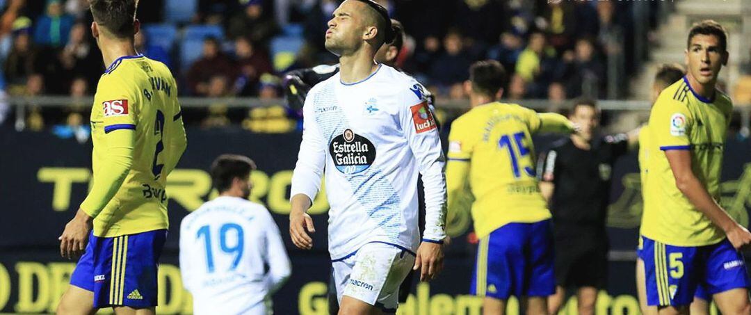 Un momento del partido