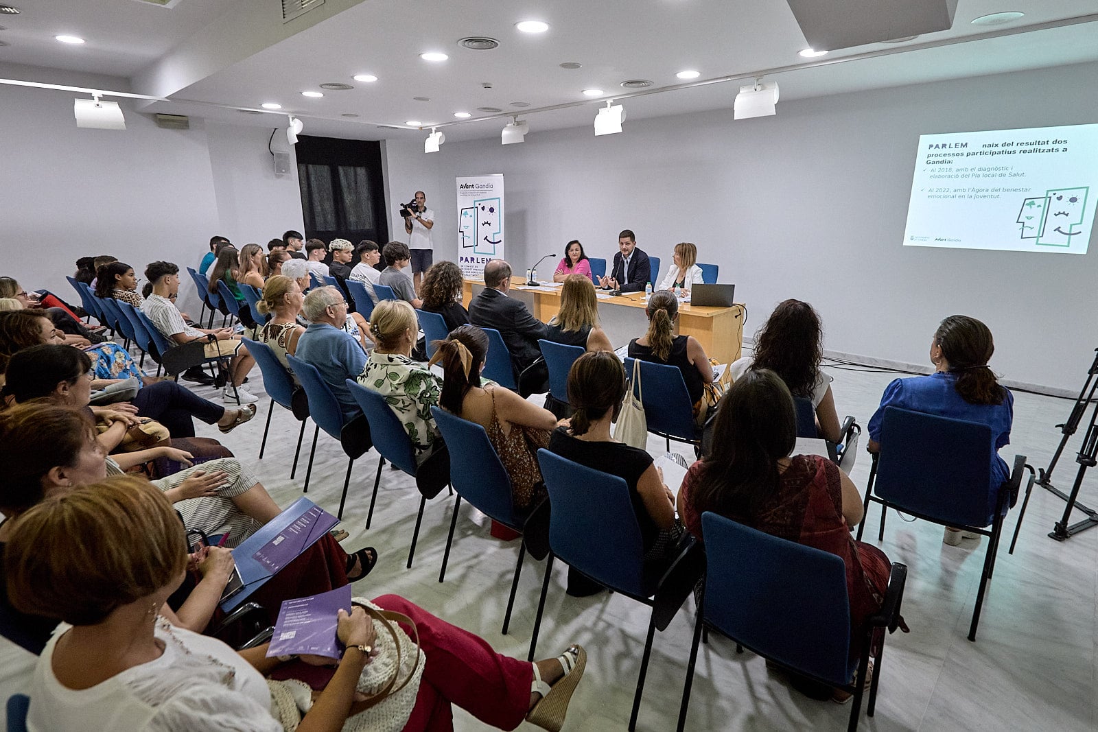 Presentación del programa &quot;Parlem&quot;.