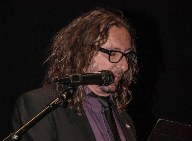 Shus Terán durante la presentación del Olivo de Plata 2016.