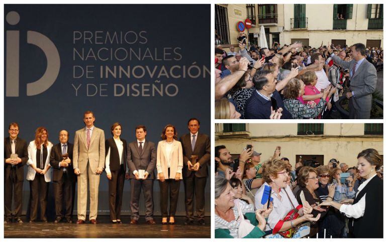 Los Reyes de España presiden en Málaga los Premios Nacionales de Innovación y de Diseño