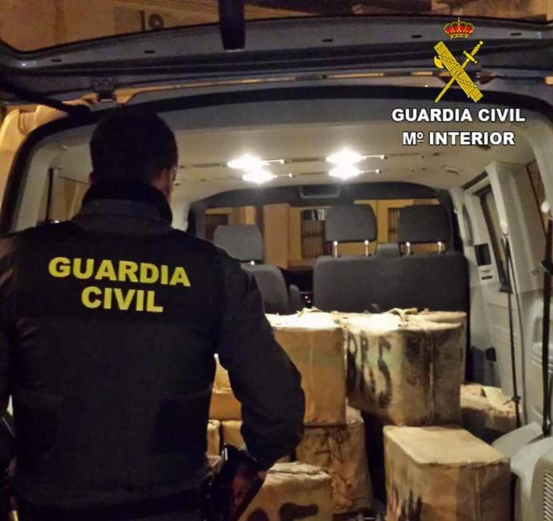 Interior de la furgoneta