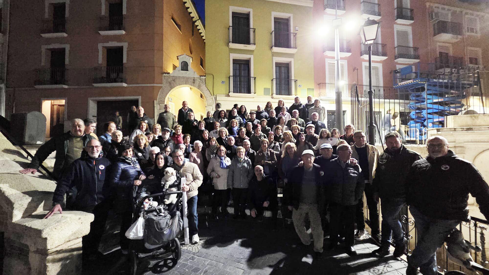 Momento del encuentro de marzo