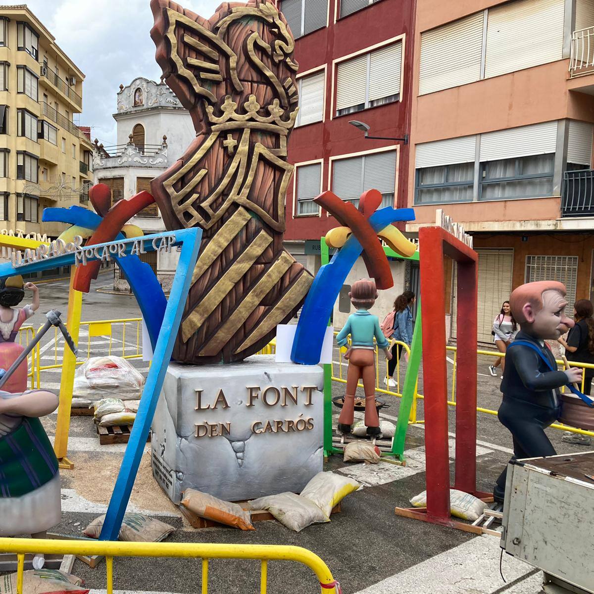 La Font d'en Carròs planta su primera falla esta semana