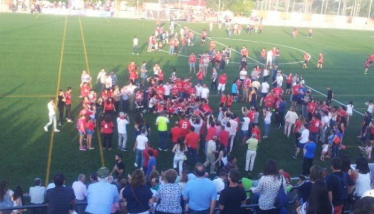 Celebración del ascenso del Montijo