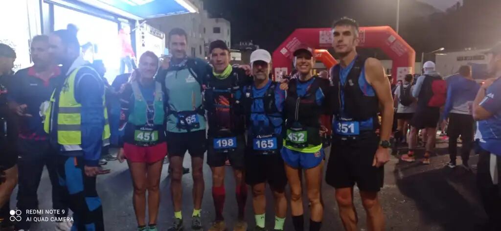 Participantes del Trail Villena en Castellón