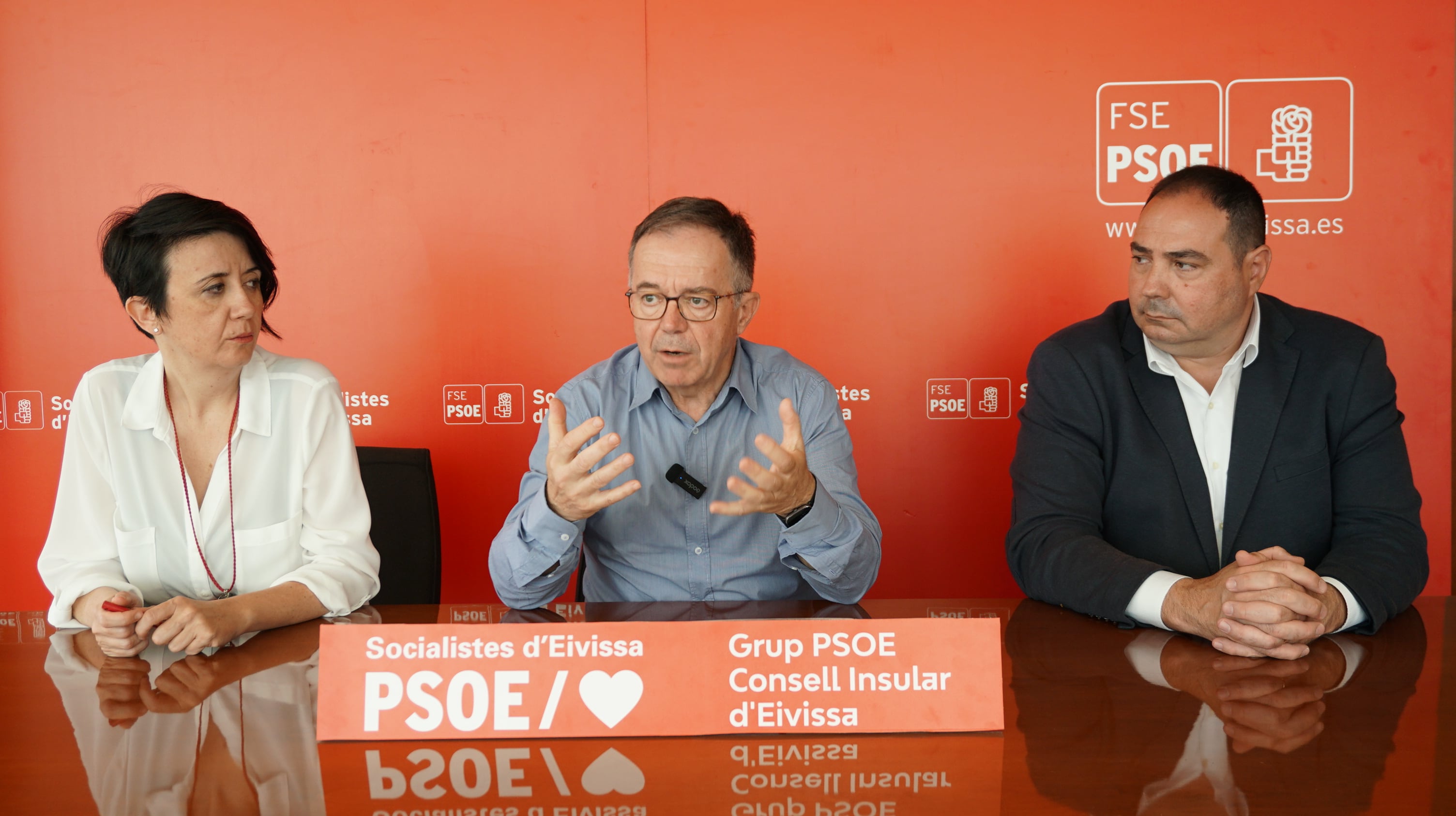 Imagen de la rueda de prensa