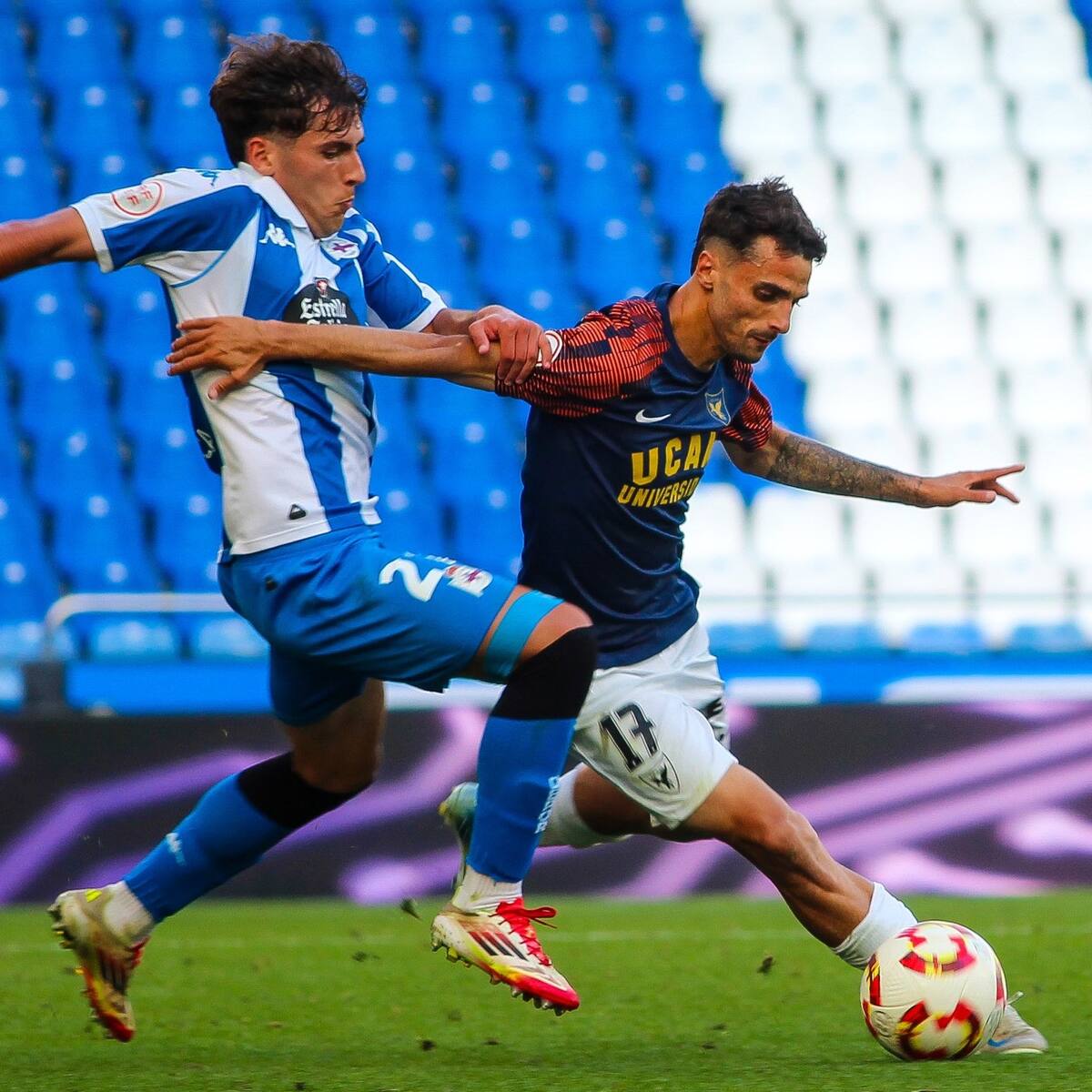 El UCAM CF espera buen ambiente ante el Deportivo Fabril