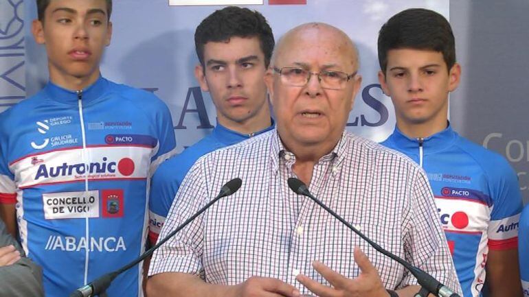 Carlos Vidal, Presidente del Club Ciclista Vigués-Autronic