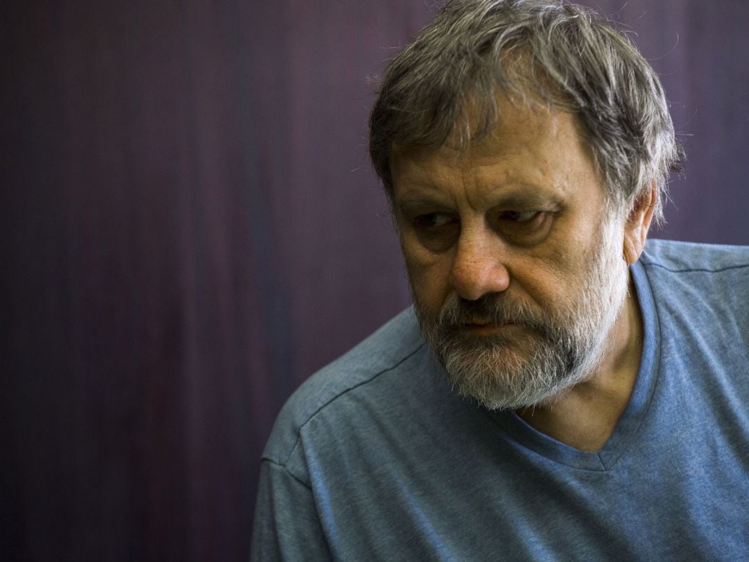 Imagen de archivo del filósofo Zizek en Madrid