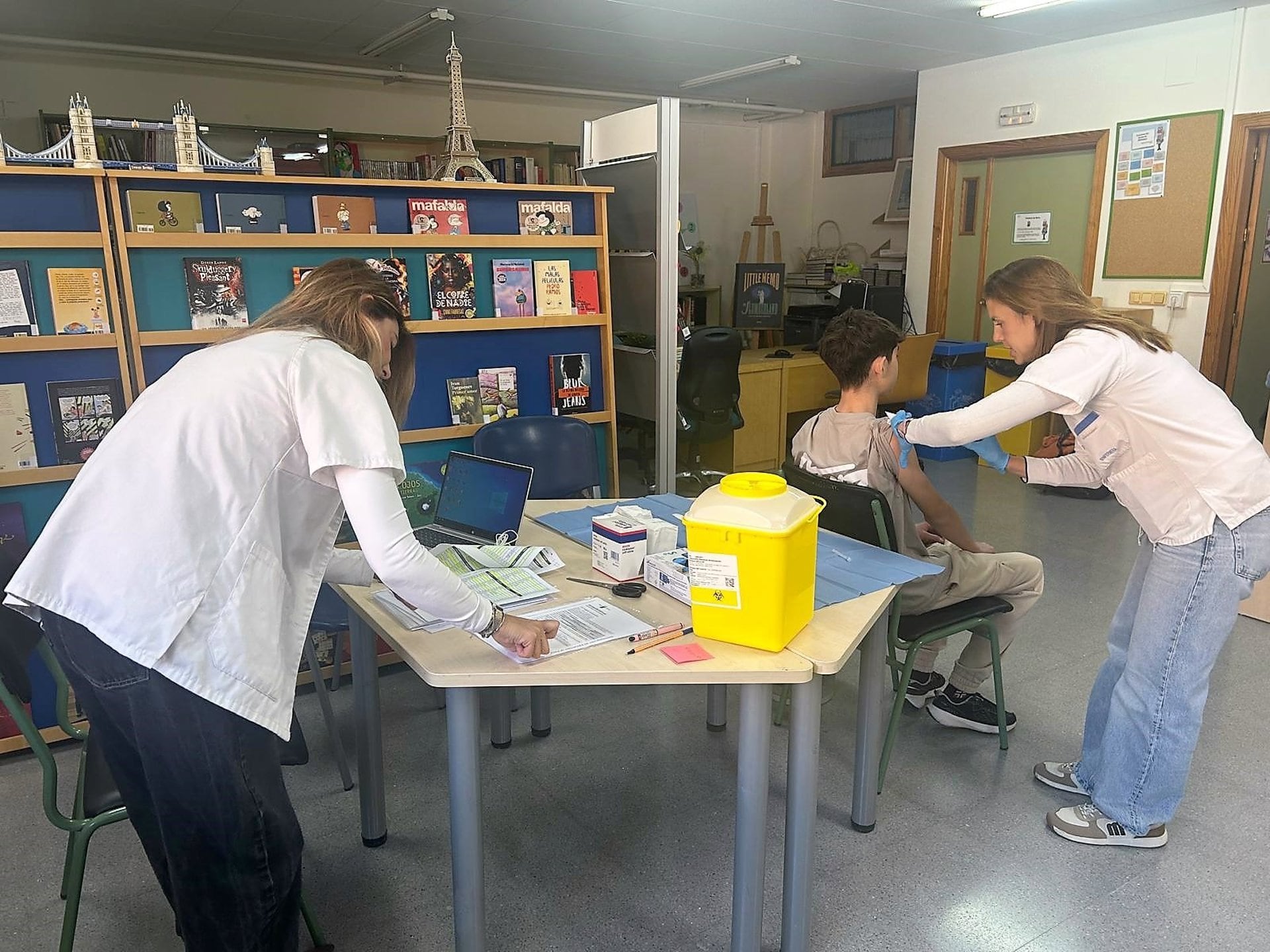 Vacunación frente al VPH en el Instituto de Enseñanza Secundaria Juan Carlos I de MurciaSALUD ESPAÑA EUROPA MURCIA
COMUNIDAD
