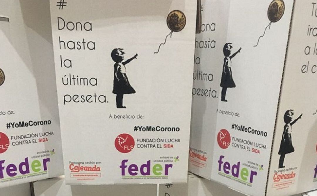 Campaña "Dona hasta la última peseta"
