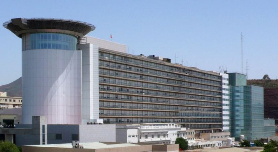 Fachada del Hospital Universitario de Canarias, el principal centro hospitalario en el municipio de San Cristóbal de La Laguna