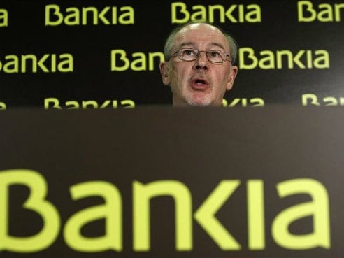 Rodrigo Rato, expresidente de Bankia e imputado en la querella de UPyD y en la del 15M.