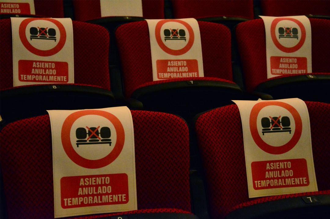 Imagen de archivo de unas butacas