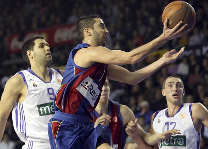 Felipe Reyes y Juan Carlos Navarro, los hombres récord de la Copa del Rey de baloncesto, con 13 y 14 participaciones, respectivamente.