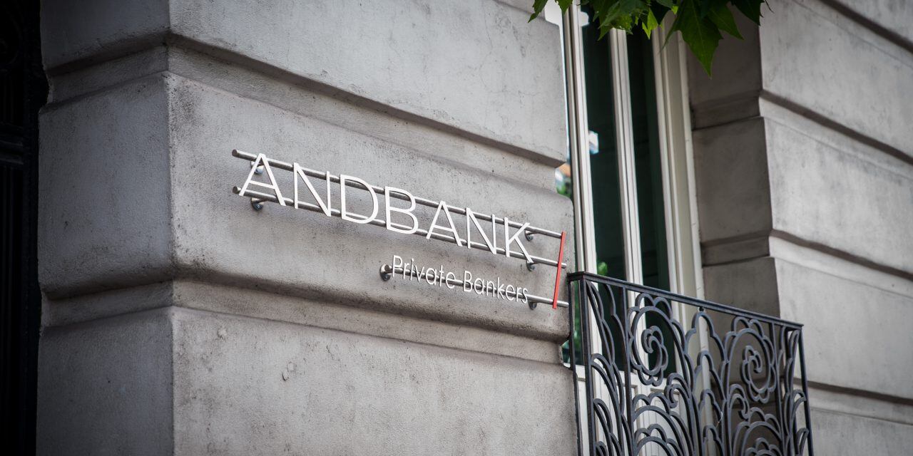 Seu a Madrid d'Andbank España. L'entitat va tancar el 2022 amb uns beneficis de 15,6 milions d'euros.