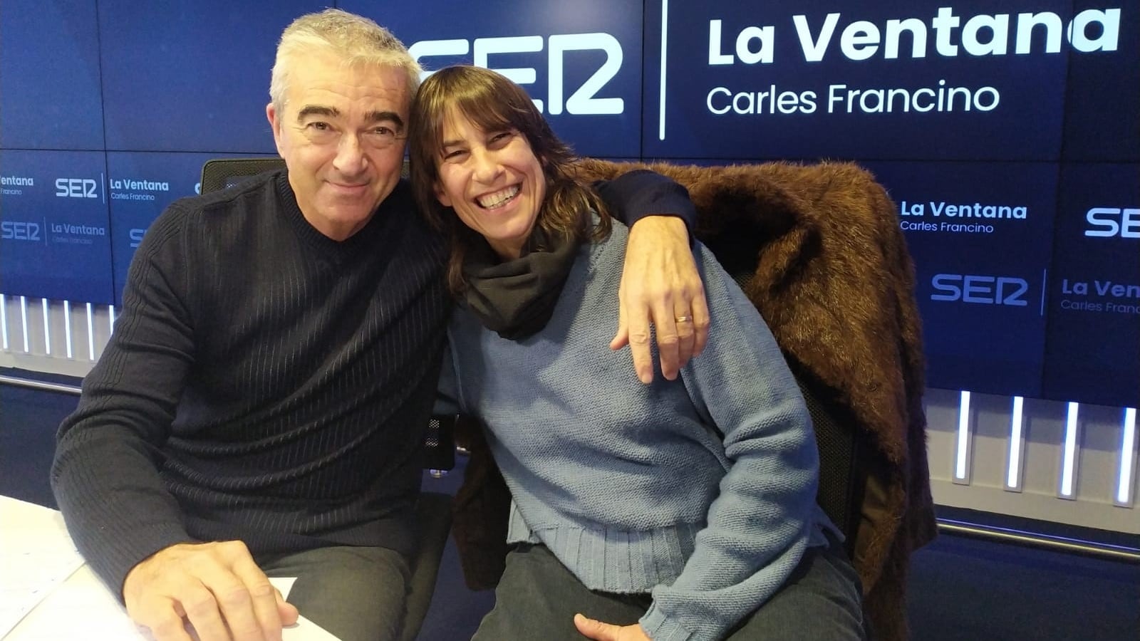 Lídia Pujol visita La Ventana de la Música con Carles Francino