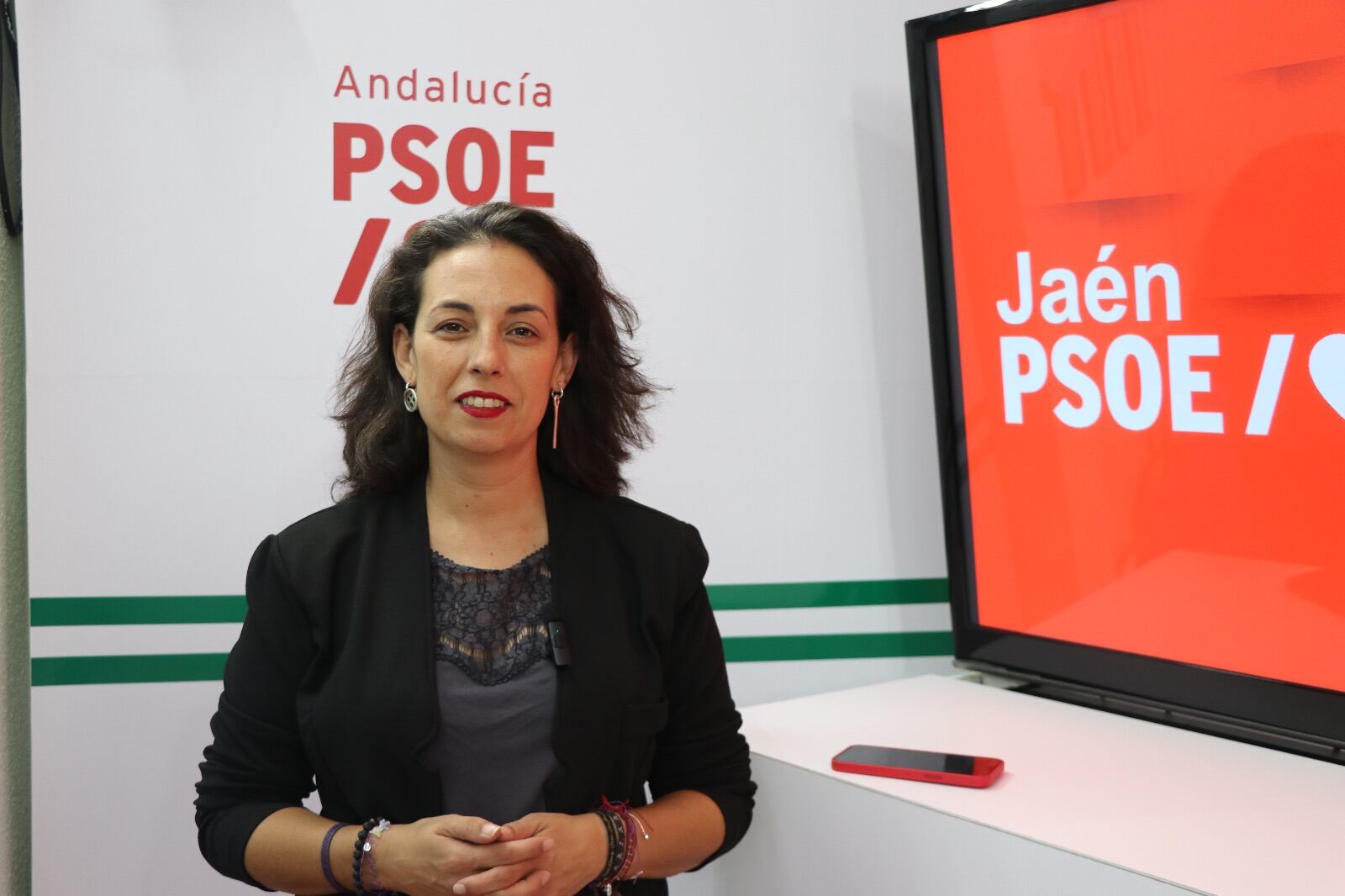 La parlamentaria socialista jiennense, Mercedes Gámez