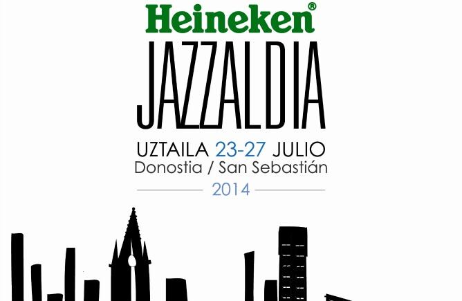Cartel de la cuadragésimo novena edición del Jazzaldia, que comienza el 23 de julio.