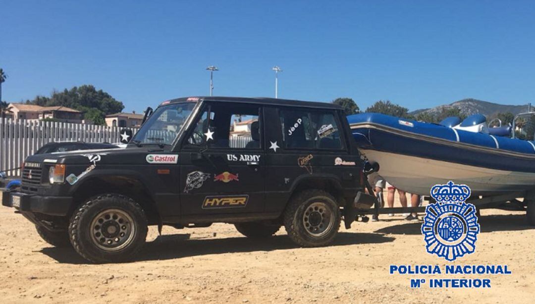 Un momento de la investigación.