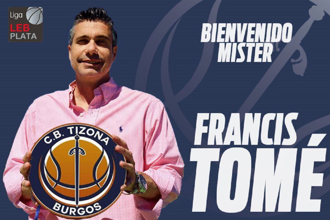 Francis Tomé, nuevo técnico del CB Tizona