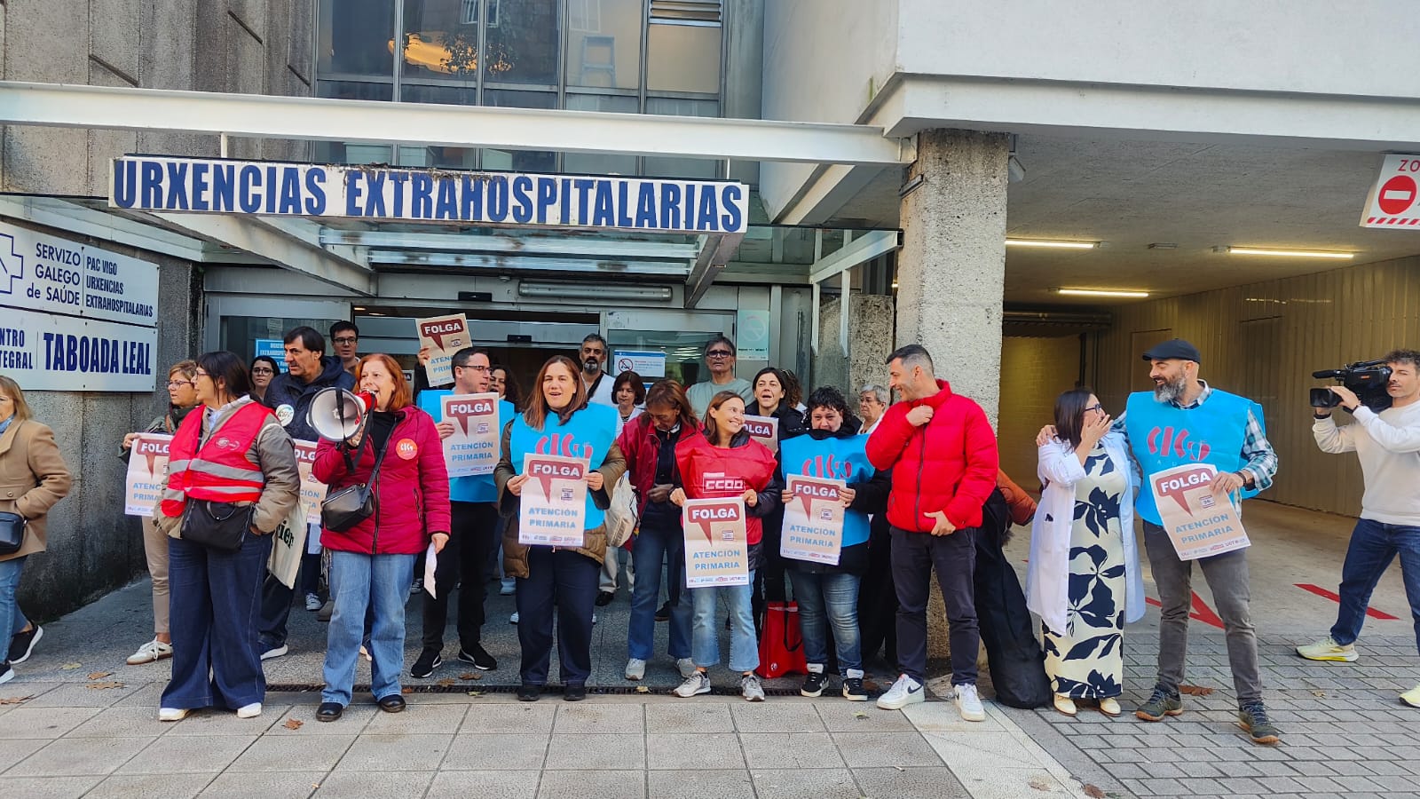 Concentración CIG-Saúde en Vigo