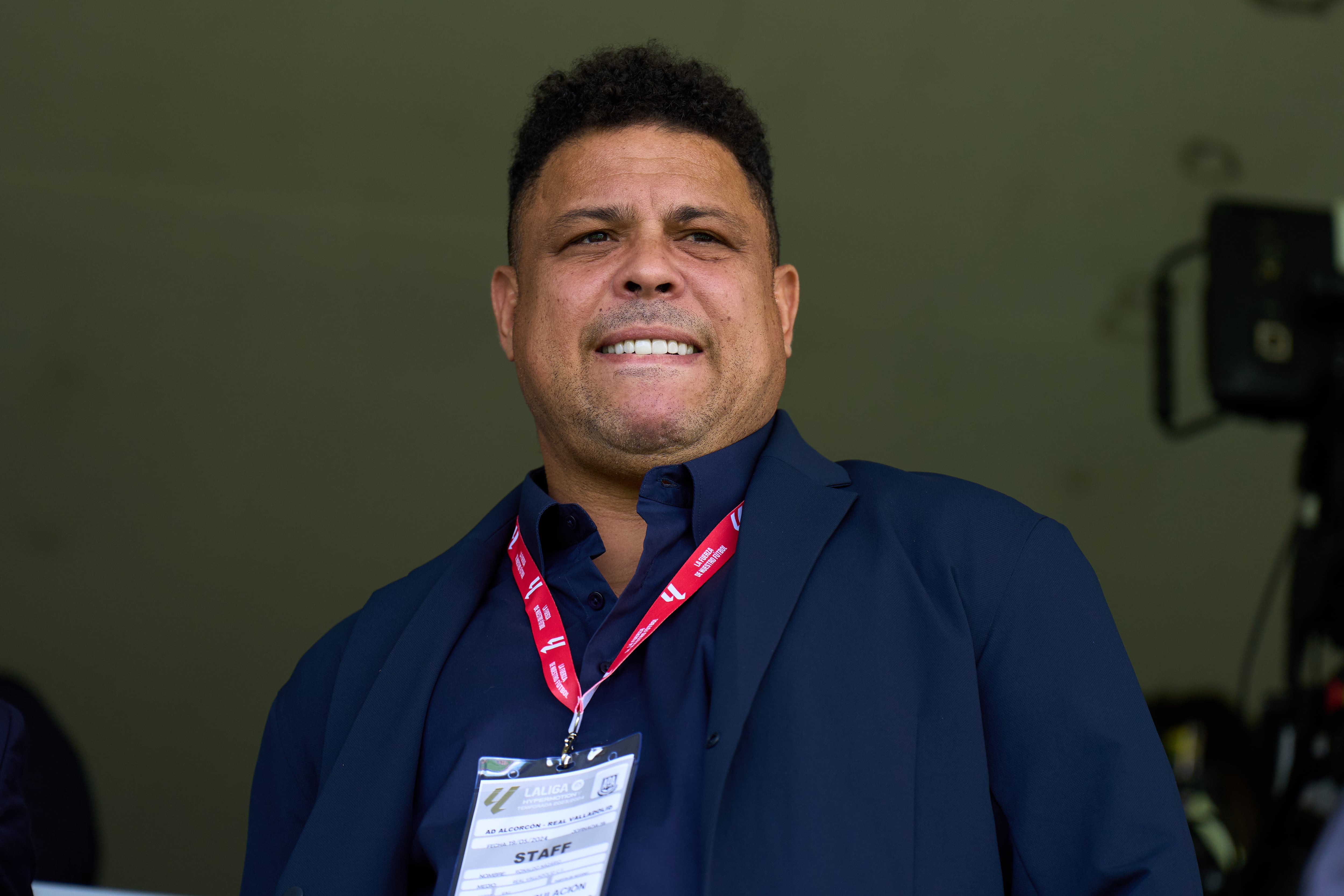 Ronaldo Nazario, Presidente del Real Valladolid, ausente en los partidos de su equipo