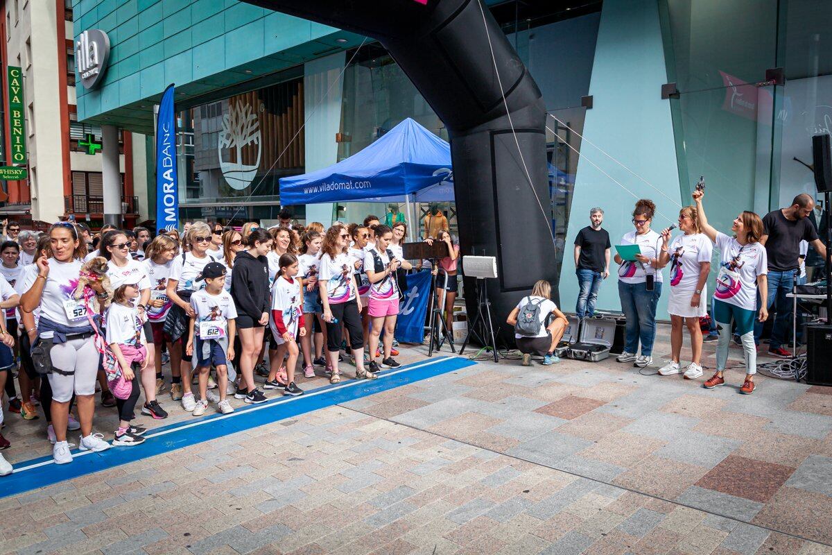 Sortida de l'onzena Cursa de la Dona aquest diumenge a Escaldes-Engordany.