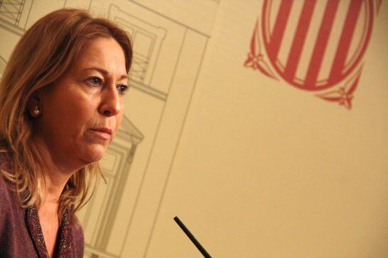 La vicepresidenta del Govern, Neus Munté