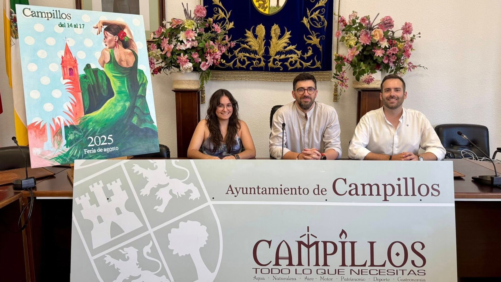 Presentación del cartel de la Feria de Agosto de Campillos