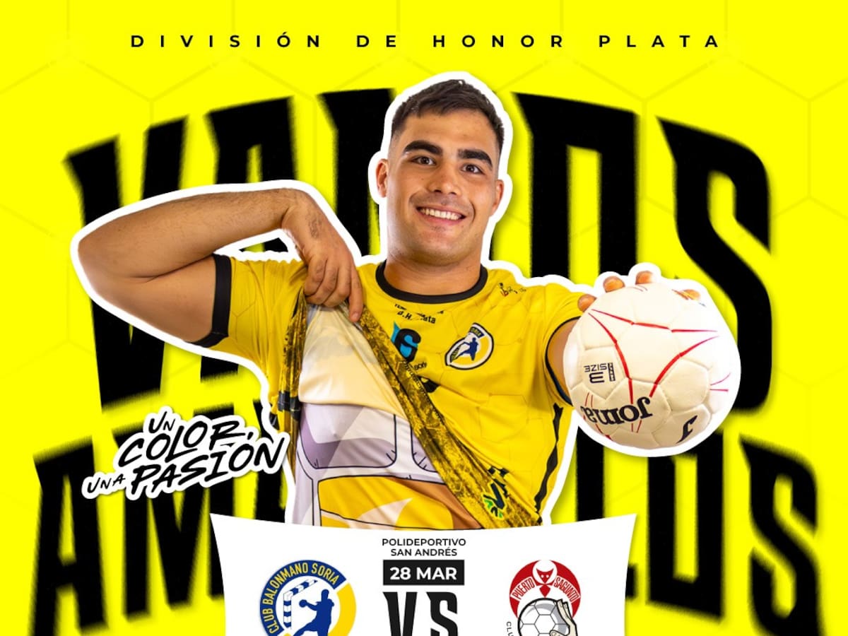 El Balonmano Soria vuelve a la competición ante un rival potente en el San Andrés