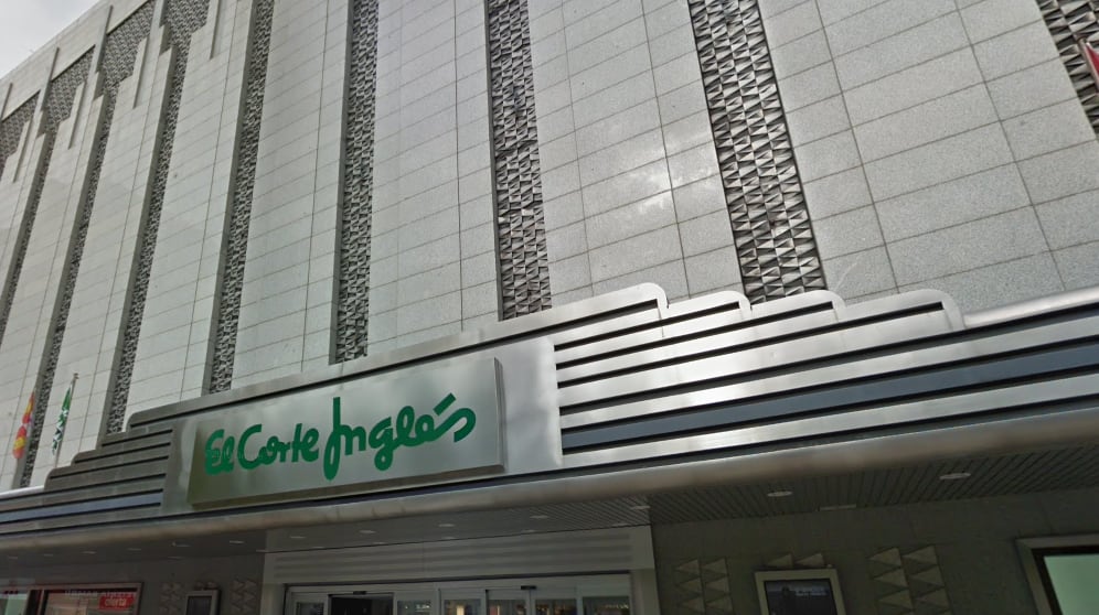 Fachada de El Corte Inglés de Valladolid