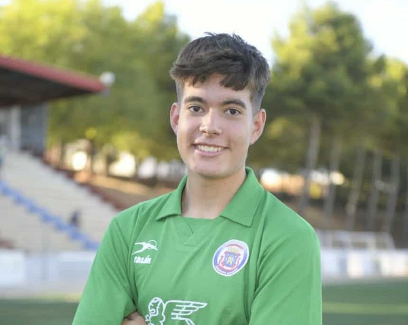 El portero de la AD San Clemente en categoría juvenil se encuentra ya en casa