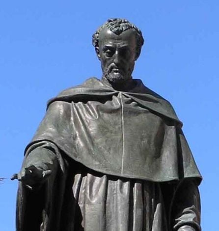 Fray luis de leon en la Universidad de Salamanca.