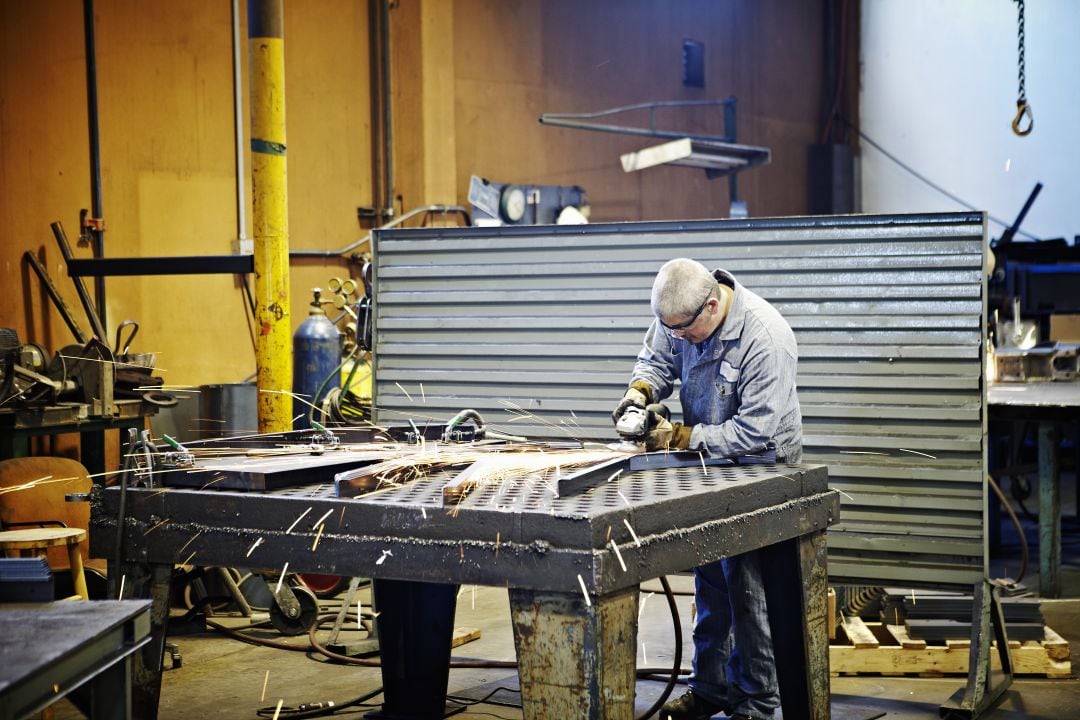 Trabajador del sector del metal