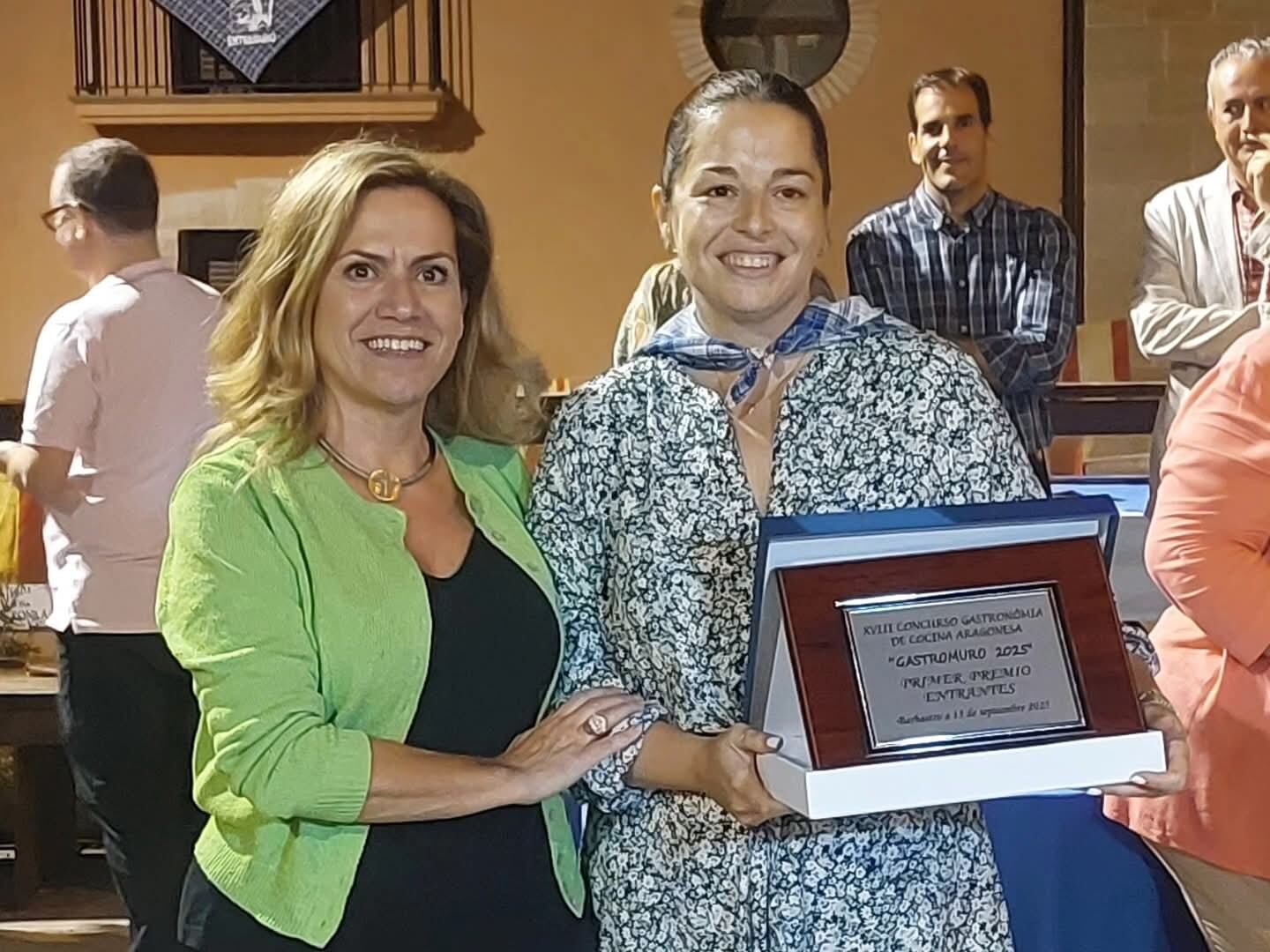 Rebeca Juárez fue la ganadora en primeros platos. Foto: Barrio del Entremuro