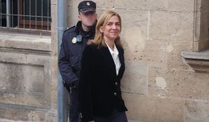 la infanta Cristina a su llegada a los juzgados de Palma (ARCHIVO)