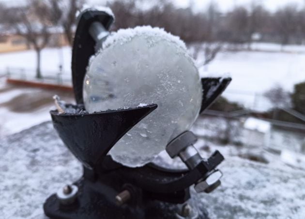 Imagen desde la estación metereológica de Ciudad Real