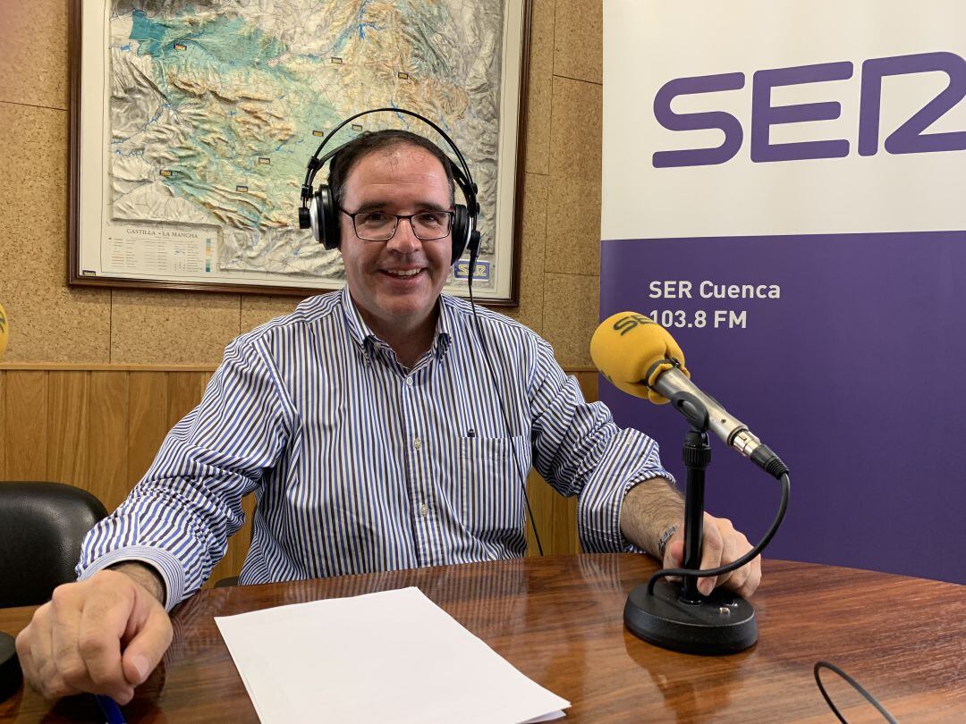 Benjamín Prieto en SER Cuenca en una foto de archivo