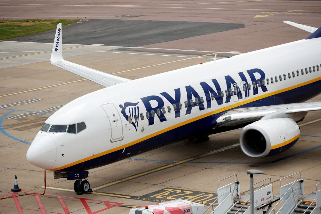 Avión de Ryanair