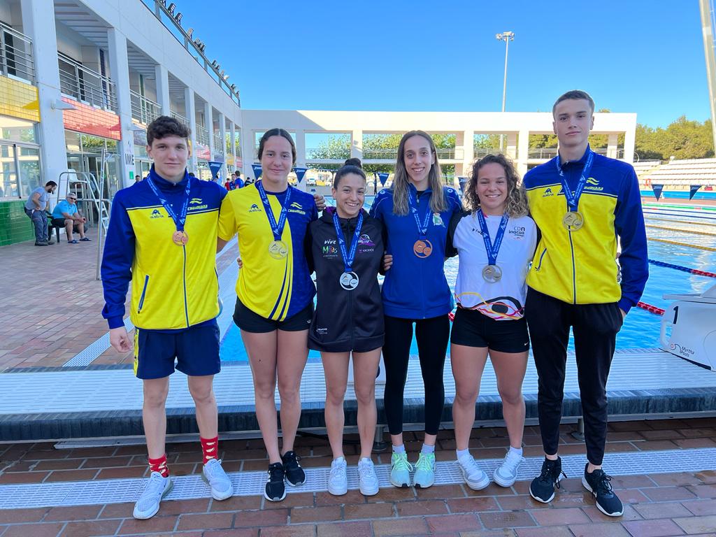 Los nadadores malagueños cuajaron un gran Campeonato de España en Palma de Mallorca