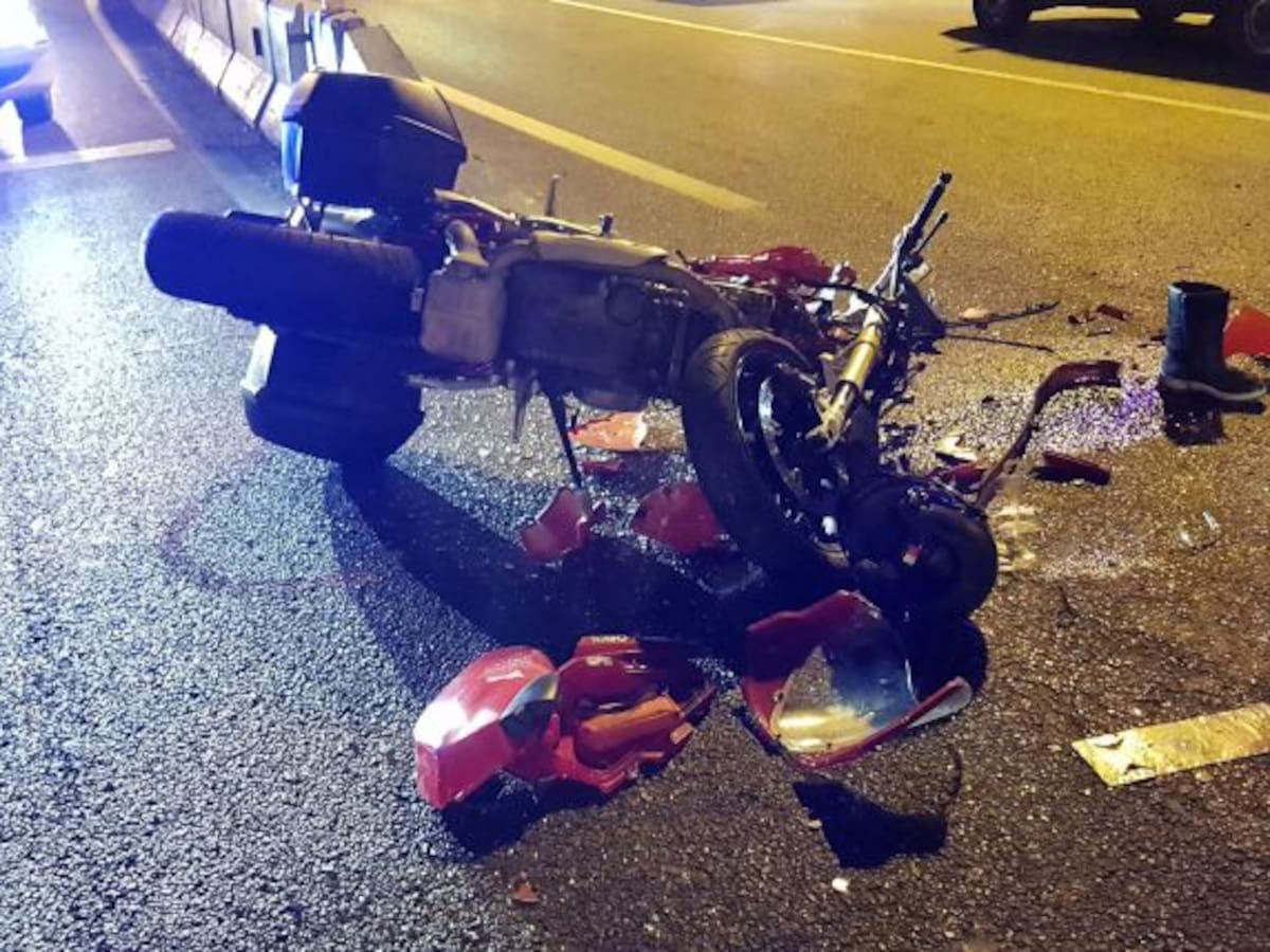 "Me dejé las piernas en el guardarraíl": se disparan los accidentes en moto
