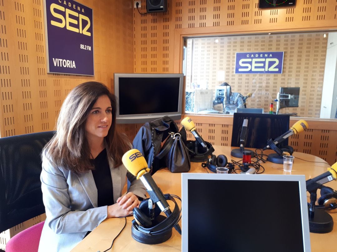 Begoña Llarena. Directora del aeropuerto de Vitoria-Gasteiz