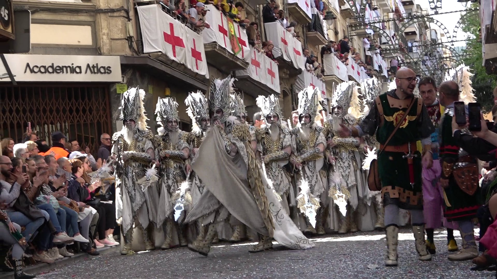 Directivos de la ASJ en la Entrada Cristiana 2024