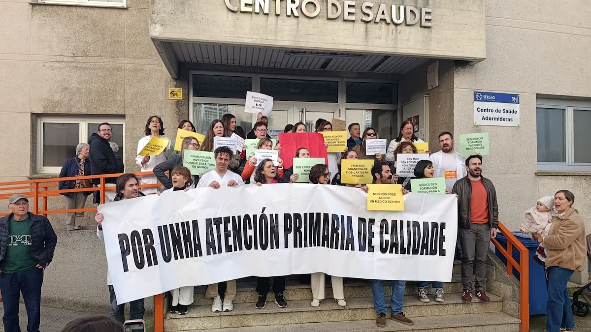 “Necesito tiempo para atender bien”: la Atención Primaria gallega, en pie de guerra por la sobrecarga asistencial