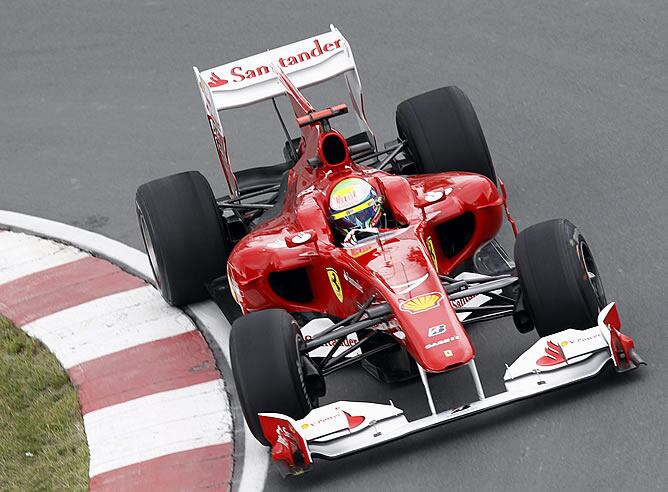 Alonso, en la sesión de libres del GP de Canadá