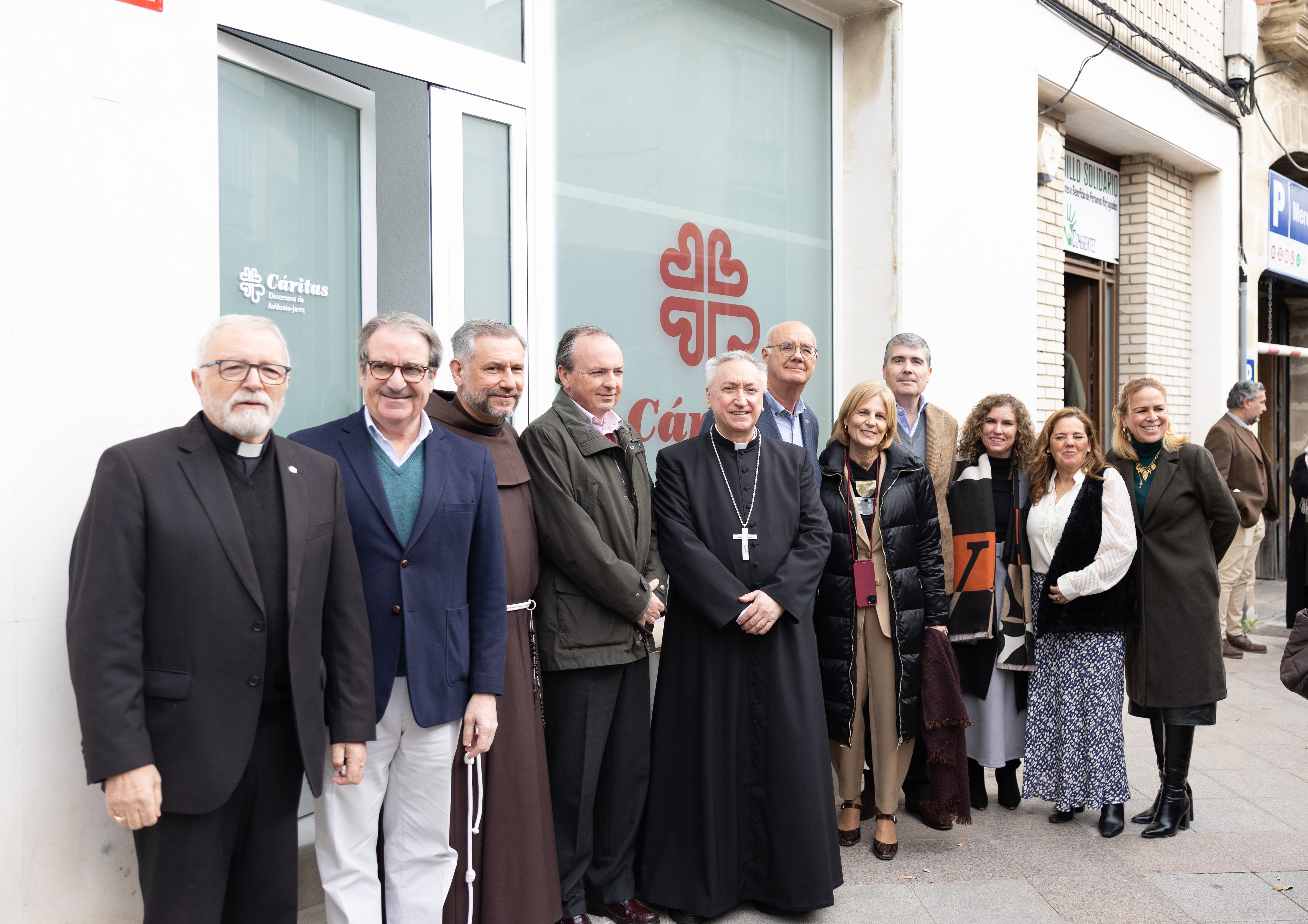 Inauguración de la nueva sede de Cáritas Asidonia-Jerez en la calle Corredera