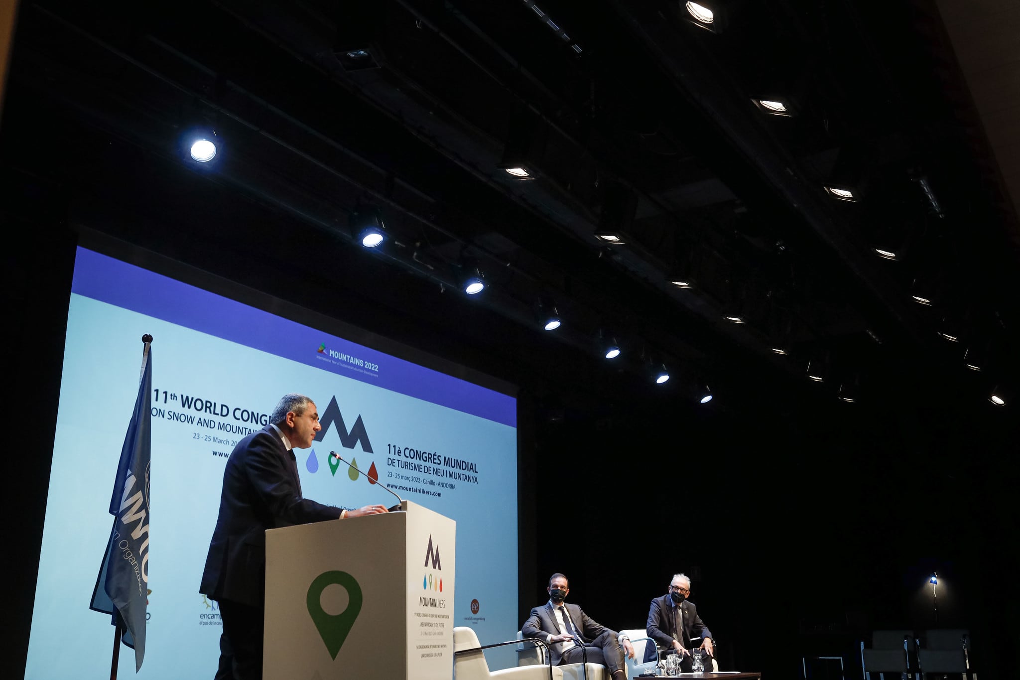 Inauguració del 11è Congrés Mundial de Turisme de Neu i Muntanya a Andorra la Vella