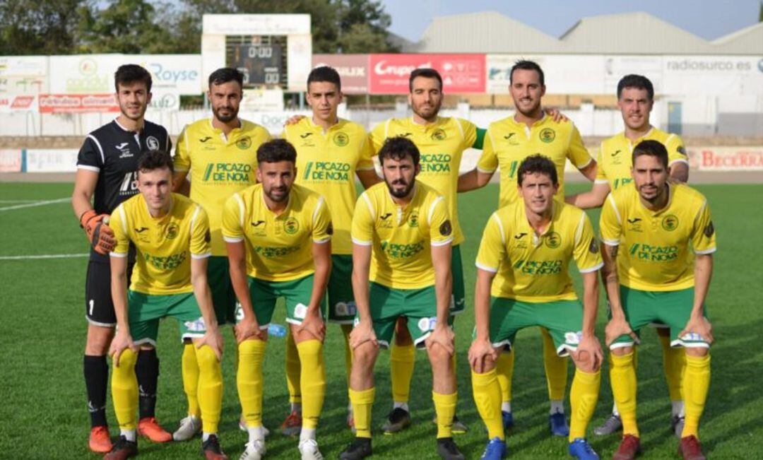 Once inicial Atlético Tomelloso