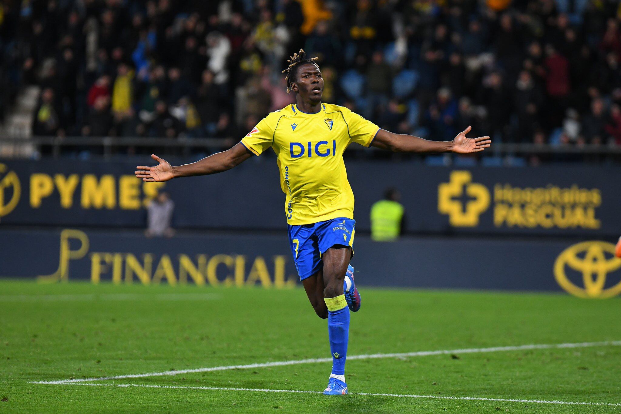 Dawda Camara. Foto: Cádiz CF.